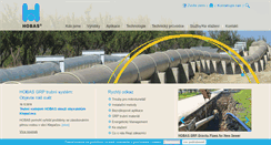 Desktop Screenshot of hobas.cz